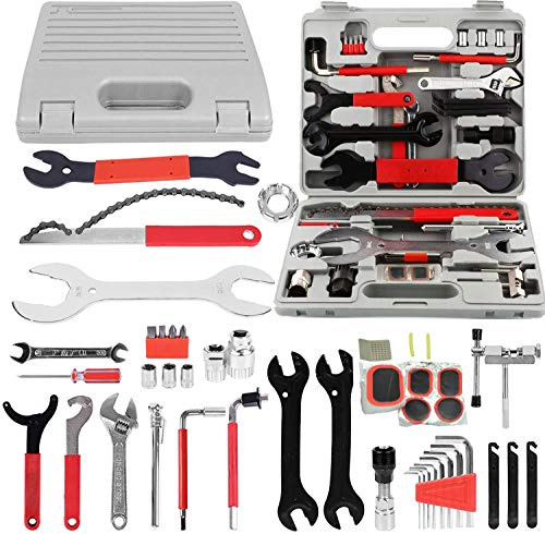 Bike Repair Tool Kits, Bicycle Tool Kit Multi-Function Tool Kit, Maintenance Tool Set with Tool Box Best Value Professional Home Bike Tool with Premium Quality