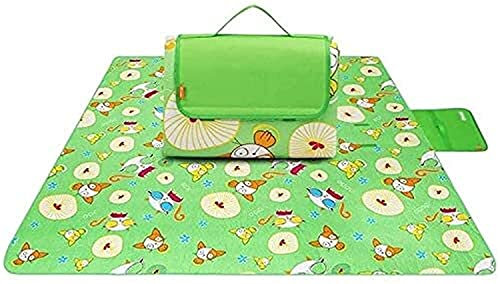 ZRDSZWZ Zuverlässige Picknickdecke, 200 x 200 cm, für Kleinkinder, Spieldecke, Outdoor-Matte, Picknick, Camping, Zelt, Strand, Grastuch, Stranddecke