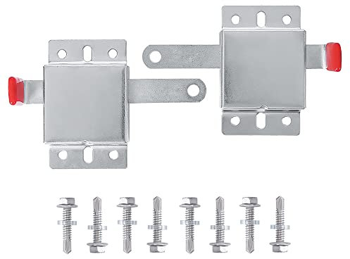 Serratura laterale per porta del garage, confezione da 2