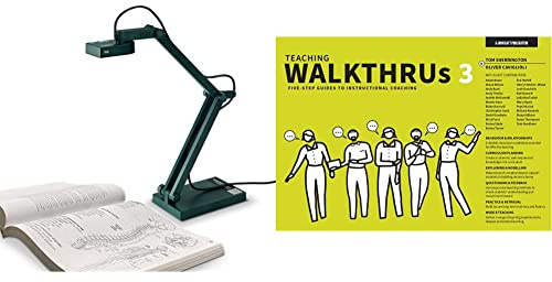 Ipevo V4K Ultra High Definition Usb Visualiser/Document Camera & Teaching WalkThrus 3: Five-step guides to instructional coaching