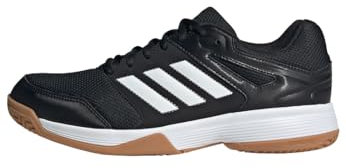 adidas Herren Speedcourt Mens Indoor Shoes, Core Black/Cloud White/Gum, 43 1/3 EU