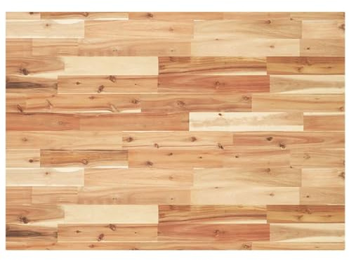 vidaXL Tischplatte Rechteckig 120x70x4 cm Massivholz Akazie