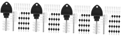 iplusmile 80pcs Beer Tap Plug Brush Faucet Tap Cleaning Brush Draft Beer Faucet Cap Plugs
