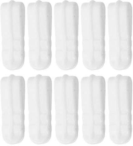Amosfun Compression Bag Sealing Clips 10 Pack Universal Vacuum Storage Bag Clips for Food and Clothes Reusable Vacuum Sealers Compact 1.4 Inch Size