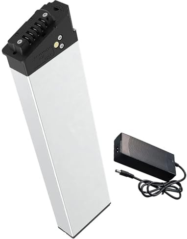 Batería Ebike 36V 48V 10Ah 15Ah 20Ah para Batería de Litio para Bicicleta eléctrica incorporada Plegable para 1000W 800W 750W 500W 250W Motor de Bicicleta con Cargador 48V 20Ah,430mm