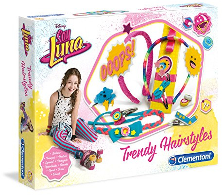 Clementoni - 15171.4 - Kit Créatif Soy Luna - Coiffures À La Mode