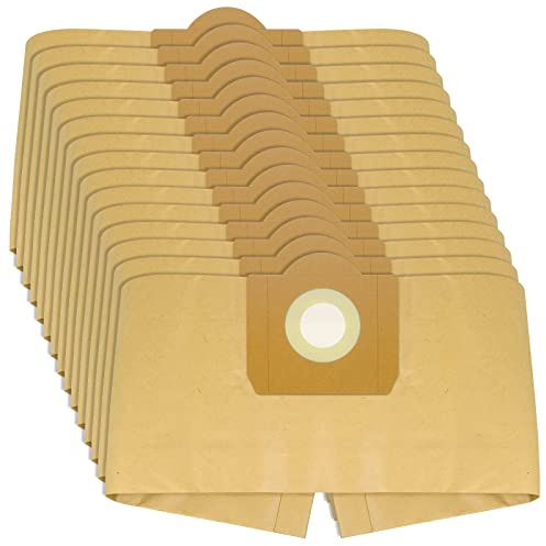 SPARES2GO Double Walled Filtration Large Bags for Karcher WD3 WD3P MV3 Wet & Dry Vacuum Cleaner (Pack of 15)