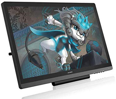 HUION Kamvas 20 Tableta Gráfica con Pantalla, Versión de Actualización de Huion Kamvas GT-191 V2 Monitor de Dibujo, 120% sRGB, ± 60 ° de inclinación, PW507 Stylus