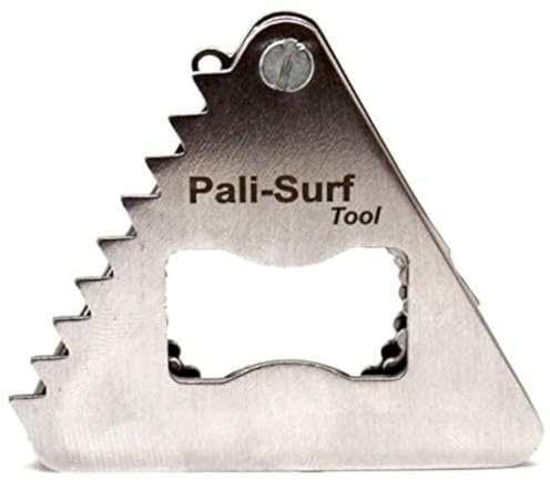 Vebodi Trading Pty Ltd, strumento da surf, chiave per pinna, pettine per cera, raschietto per cera, apribottiglie, portachiavi, multi-strumento