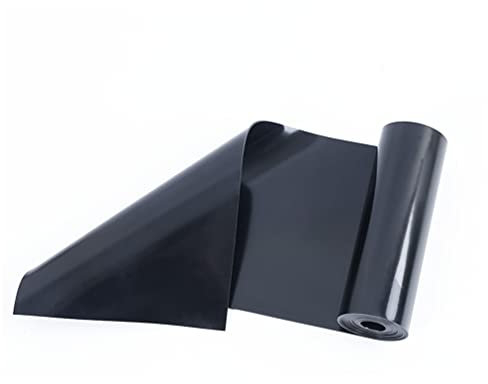 Industrie-Streifenvorhang Spritzwassergeschützt PVC Streifenvorhang Lamellen Länge 2-2.5m Kunststoffvorhang Türvorhang for Kühlraums, Lagertür Türs und Saubere zimmer (1.2x2.2m/8pcs,black)