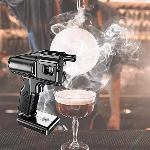 Macchina Per Bolle Di Fumo Da Cocktail Portatile, Pistola Da Cocktail, Portatile,Pistola A Bolle Affumicate Per Cocktail,Per Fumatori A Freddo, Kit Di Aromi Per Cocktail Con Accessori