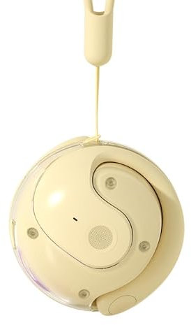 Micool Cuffie aperte Bluetooth V5.3, cuffie on ear con corda da collo appesa, design pianeta cuffie wireless Bluetooth, IPX5 impermeabile sport auricolare Bluetooth, cuffie indolore gancio auricolare