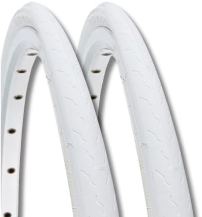 2 DEESTONE REIFEN 700 X 23C (23-622) WEISS FÜR RENNRAD BDC SINGLESPEED FIXED