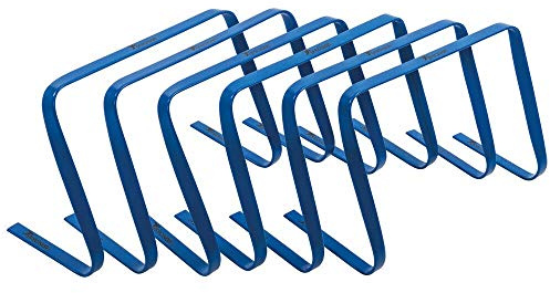 Precision K-rey-tr598 Präzisions-Hürden-Set, flach, 6 Stück, Schwarz, Einheitsgröße