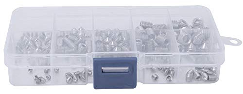 Stiftschraube, 200 Stk. Stiftschraube, M3/M4/M5/M6/M8, Edelstahl-Sechskant-Konus-Konus, Verwendung in verschiedenen Präzisionsinstrumenten, Messgeräten und elektronischen Produkten
