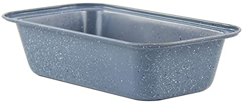 Bread and Loaf Baking Tins - 1LB Non Stick 25 x 13 x 6cm Tray | Food Grade Rectangle Bakeware Premium Quality, Easy to Clean | Grey Carbon Steel