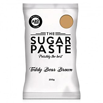 THE SUGAR PASTE - Teddy Bear Brown 250g
