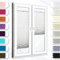 Concept Blinds Tenda plissettata personalizzata con foratura – Collezione Premium 18 colori di tessuto – Montaggio da avvitare – Montaggio facile e veloce – Tende plissettate