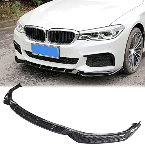 Auto Frontlippe Spoiler für BMW 5er G30 G31 G38 540I M Sport 2018-2020, Frontspoiler Protector Frontspoiler Stoßfängerlippe Auto Frontspoiler Lippe Auto Frontspoiler Spoilerlippe