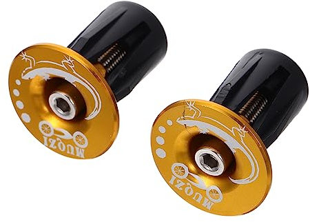 Yardwe 1 Paar fahrrad lenker stecker heimtrainer fahrrad Aluminiumlegierung Endkappe