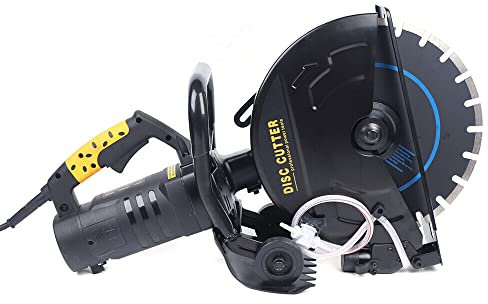 3200W 350mm Elektrisch Betonschneider 90° Trennschleifer Fugenschneider m/Wasserpume,Trennschneider Mit Elektrischer Leckageschutz