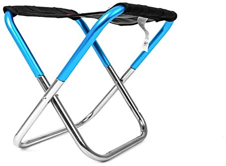 GONGGUJ Outdoor-Klappstuhl, Picknickstuhl, Campingstuhl, Rahmen, Mini-Camping, tragbarer Oxford-Stoffstuhl für Angeln, Strand, Outdoor, Leichter und langlebiger Picknickstuhl, Klappstühle