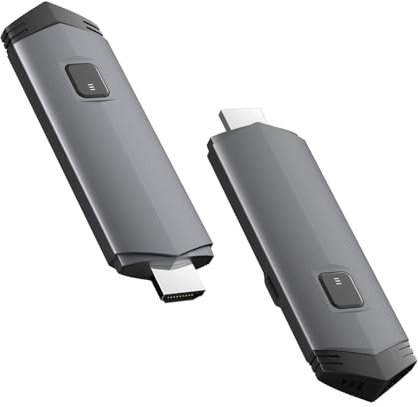 Trasmettitore E Ricevitore Wireless HDMI, Plug And Play Portatile 2.4G/5G Wireless Extender Kit HDMI, Adatto Per Lo Streaming Di Video E Audio Da Laptop/PC/TV Box/Proiettori A Display