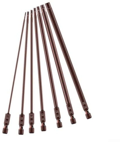 Schraubenzieher-Werkzeug-Essentials, komplettes Set mit magnetischen Sechskant-Bits, 150 mm lang