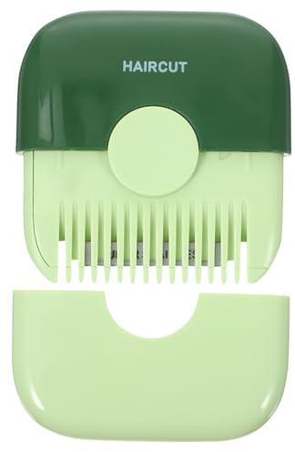 Healeved Manueller Haartrimmer 2-in-1 für Frauen mit Abs und Edelstahl Tragbarer Pony Trimmer zum Einfachen Schneiden von Haarspitzen und Spliss Zuhause
