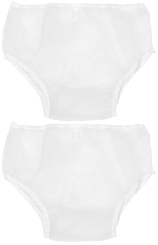 SOLUSTRE 2 Stück Windelüberhosen Aus Eva Für Erwachsene Wiederverwendbar Und Waschbar Auslaufsicher Für Senioren Und Pflegebedürftige Komfortabler Sitz