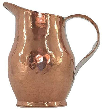 artigianatodaloise - Brocca in Rame Bocca Larga Artigianato Artistico Made in Italy - Brocca in Rame Bocca Larga