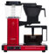 Moccamaster KBG Select, Cafetera, Rojo Metalizado, Cafetera Filtro, 1.25 Litros