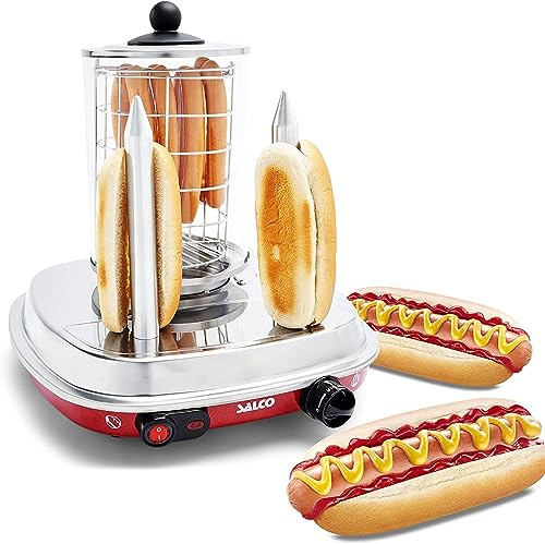 Salco SHO-6 Máquina de Perritos Calientes, Rojo