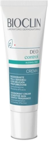 BioClin Deo Control Cream Deodorant Hypersvettning Delikat Parfym, 30 ml