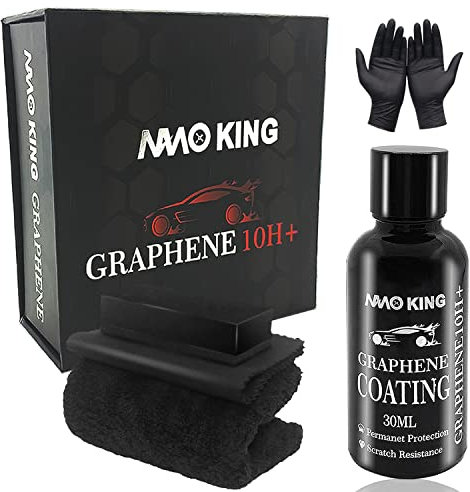 Meision Keramikversiegelung 10H, 30ML Ceramic Versiegelung Auto, Graphen Nano Ceramic Coating Super Hydrophobe, Hochglanz, Kratzfest, Hightech Nano Versiegelung für Lackschutz