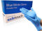 Gants en nitrile Just Health | Sans poudre, sans latex, ambidextres, jetables, flexibles et résistants | Utilisation polyvalente | Gants en nitrile bleus | 1000 pièces -S