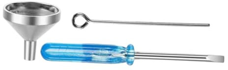 Angoily 1 Juego Embudo De Joyería De Cremación Pequeños Embudos para Llenar Urnas Pequeñas Pequeño Embudo Embudos para Llenar Botellas Mini Embudo De Comida Joyas Plegable Acero Inoxidable