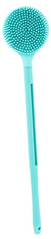 Angoily 3stücke Silicone Body Scrubber Mit Langem Griff Doppelseitige Massagebürste Für Körperreinigung Für Und Bad Für Frauen Und Männer Effektive Hautpflege Und