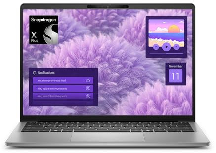Dell Inspiron 14 (5441) Copilot+ PC Laptop 14'' FHD+ 60Hz Display, Snapdragon X Plus, Qualcomm Adreno 740 Graphic, 16GB RAM, 512GB SSD, Windows 11 Home, UK Qwerty Backlit Keyboard, Titan Grey