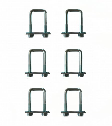MelTruck® 6X U-Bügel Zurrbügel 800kg 92 mm Zurrmulde Ladungssicherung Zurröse M12 Zurrhaken LKW