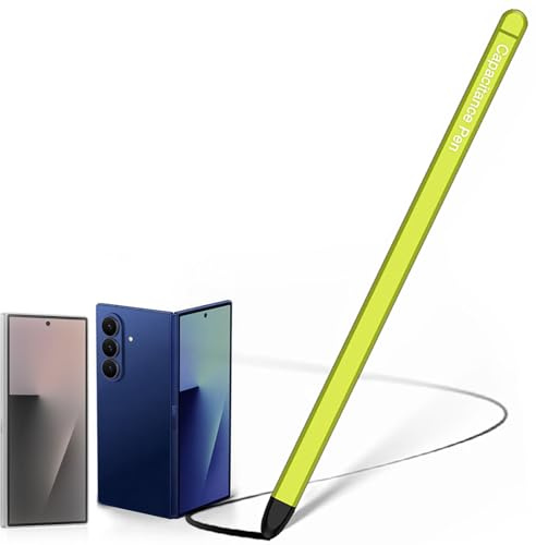 Fold7 Stylus, Galaxy s Ultra Pen, ersättning för Samsung S-penna, inmatningspennor för surfplattor för alla pekskärmar/Galaxy Tab A9+/Samsung Tab/Android/iOS pad-grön