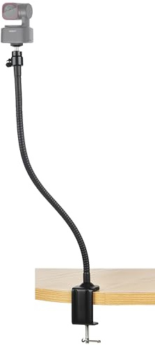 AceTaken 25'' Webcam-Stand Clamp Mount Holder Compatible with OBSBOT Tiny 3/Tiny 3 Lite/Tiny-2 Lite/Tiny 2/ Tiny SE/Meet 2/Meet SE/Meet Tair Ari Webcams