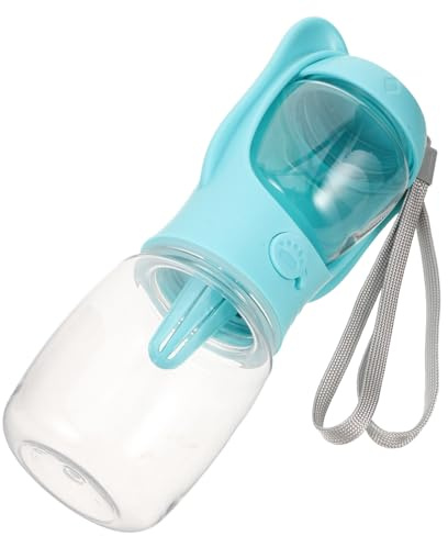 Toddmomy Vaso Portátil para Comida Y Agua para Mascotas Botella De Viaje para Perros Vaso De Agua para Mascotas Bebedero Multifuncional para Perros Dispensador Y Comida
