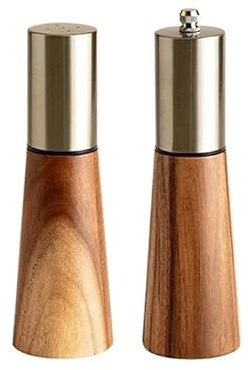 Salt and pepper shakers Molinillo de pimienta Sal marina Pimienta triturada Botella molienda Frasco condimento doméstico manual, Adecuado for cocina casera, Cocina restaurante, Reunión al aire libre