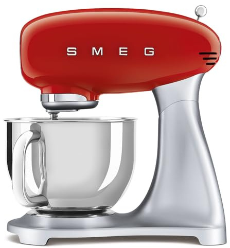 Smeg Mélangeur sur pied rétro années 50 (rouge)