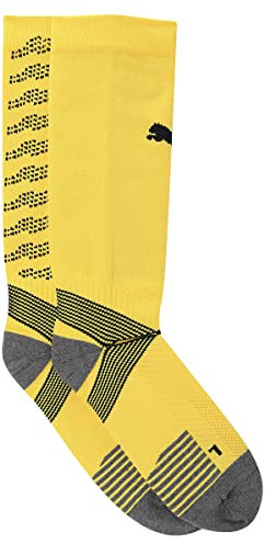 PUMA Herren Stutzen Team ftblNXT Socks, ULTRA YELLOW/Black, One size, 656536
