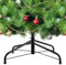 Happyyami 45cm árbol de Navidad del pie de Apoyo Plegable Titular de árbol Artificial para Las Decoraciones