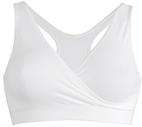 Medela Reggiseno da Notte Reggiseno Allattamento Senza Cuciture con Tessuto Elasticizzato, per Supporto Confortevole Durante e Dopo la Gravidanza