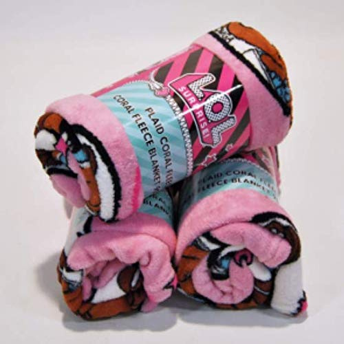 La Vida en Led Manta de Coralina Infantil Niño Niña Sofá, Suave, Extra Confort Infantil Niño Niña (Sorpresa)