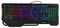 NGS GKX-450- Gaming-Membrantastatur mit RGB-Beleuchtung, Italienisch QWERTY-Tastatur, programmierbar, 19 Multimedia-Tasten, 1,8 m Kabel, Schwarz